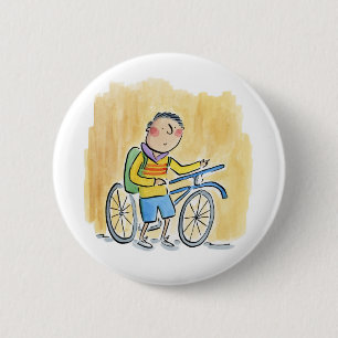 自転車 缶バッジ