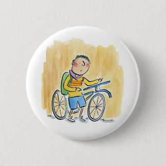 自転車 缶バッジ