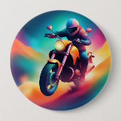 自転車 缶バッジ (正面)