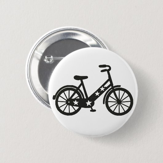 自転車 缶バッジ (正面&裏面)