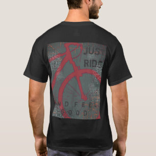 自転車。自転車だけ乗って良感じい Tシャツ