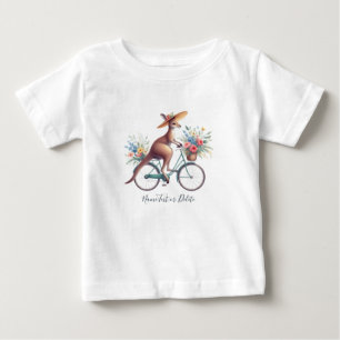 自転車 自転車 カンガルー Tシャツ
