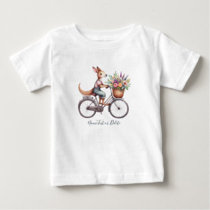 自転車 自転車 カンガルー Tシャツ