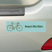 自転車、自転車、サイクリング/サイクリング バンパーステッカー (車上)