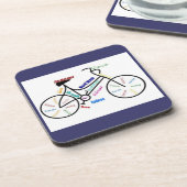 自転車、自転車、自転車、自転車、スポーツ、サイクリングやる気を起こさせる、 コースター (左側)