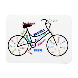 自転車、自転車、自転車、自転車、スポーツ、サイクリングやる気を起こさせる、 マグネット