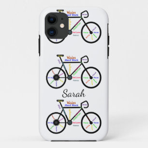 自転車、自転車、自転車、自転車、スポーツ、サイクリングやる気を起こさせる、 iPhone 11 ケース