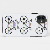 自転車、自転車、自転車、自転車、スポーツ、サイクリングやる気を起こさせる、 Case-Mate iPhoneケース (裏面(横))