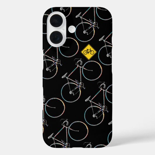 自転車。 2車輪。 バイク。 カッコいい Case-Mate iPhoneケース (裏面)