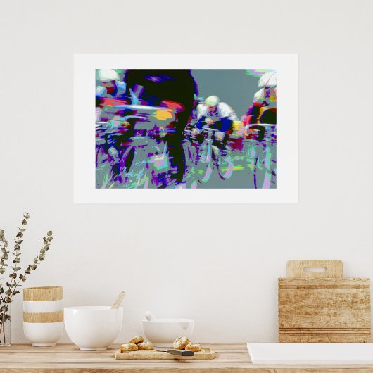 自転車#3-Poster ポスター (キッチン)