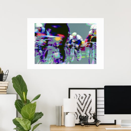 自転車#3-Poster ポスター (ホームオフィス)