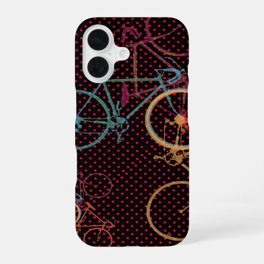 自転車 iPhone 16ケース (裏面)