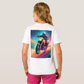 自転車 Tシャツ (裏面フル)