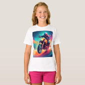 自転車 Tシャツ (正面フル)
