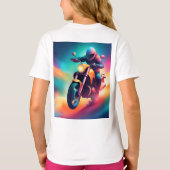自転車 Tシャツ (裏面)