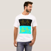 自転車 Tシャツ (正面フル)