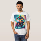 自転車 Tシャツ (正面フル)