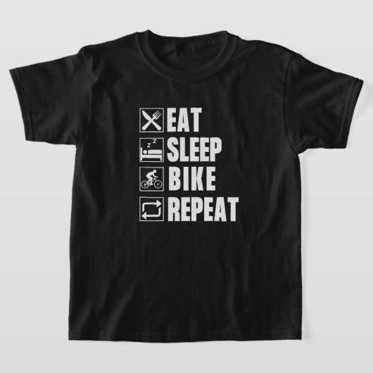 自転車 Tシャツ (レイダウン)