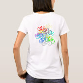 自転車 Tシャツ (裏面)