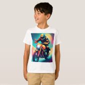 自転車 Tシャツ (正面フル)