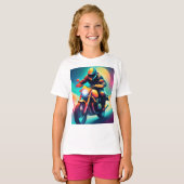 自転車 Tシャツ (正面フル)