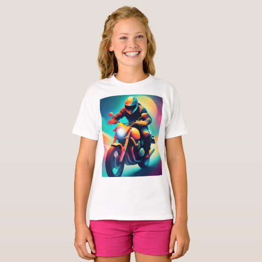 自転車 Tシャツ (正面フル)