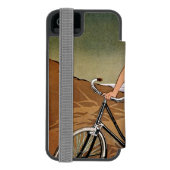 自転車Ad 1925年 Incipio iPhoneウォレットケース (フォリオ裏面)