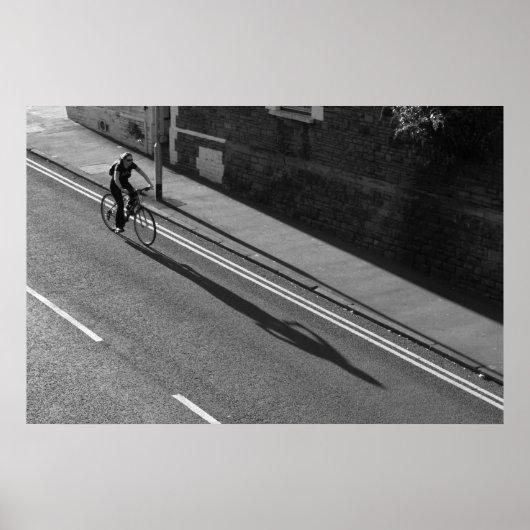 自転車BWの少女 ポスター (正面)