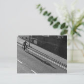 自転車BWの少女 ポストカード (スタンド正面)