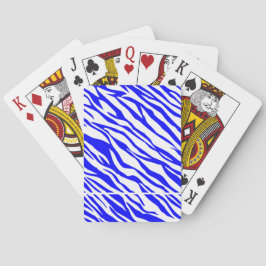 自転車x Katzsmooth青/白ボーダーレスデッキ トランプ