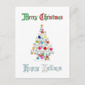 自閉式クリスマスポストカード ポストカード (正面)