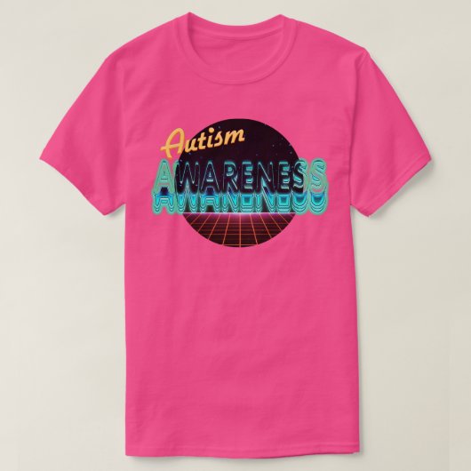 自閉性無意識逆波 Tシャツ (デザイン正面)