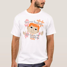 自閉症あるあるで人を怒らせる Tシャツ