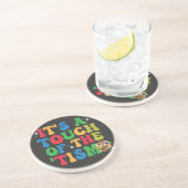 自閉症おもしろいそれは'Tism GroovyギフトのTouchである コースター (側面)