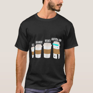 自閉症おもしろいに対するこの自閉症に対する認識Tシャツ  Tシャツ