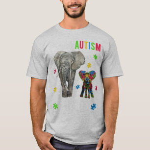 自閉症おもしろいに対する認識Tシャ男性へツ。こカッコいいのA Tシャツ
