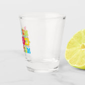 自閉症おもしろいの意識が悪夢に満ちている ショットグラス (右)