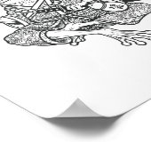 自閉症おもしろいトザティズムMロードカエルミームinapr ポスター (角)