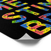 自閉症おもしろい意識の月だけ私にBroをスティム ポスター (角)