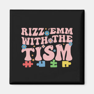 自閉症おもしろいEmと自閉症ミーム自閉症 マグネット