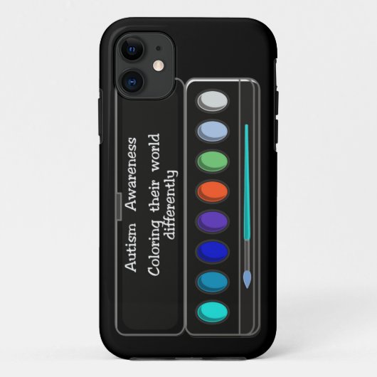 自閉症が世界のiPhone 5ケースを着色 Case-Mate iPhoneケース (裏面)