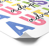 自閉症が理解する愛 ポスター (角)