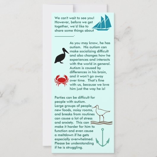 自閉症が男の子フラットカードを集める (正面)