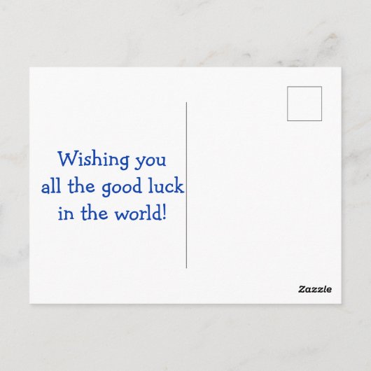 自閉症が私をユニーク作る ポストカード (裏面)