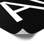 自閉症が間違っている ポスター (角)