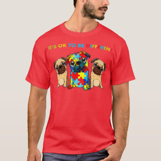 自閉症が3回違うあってもいい Tシャツ