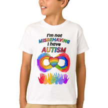 自閉症じゃないわよ Tシャツ