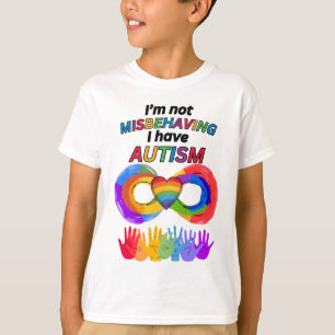 自閉症じゃないわよ Tシャツ