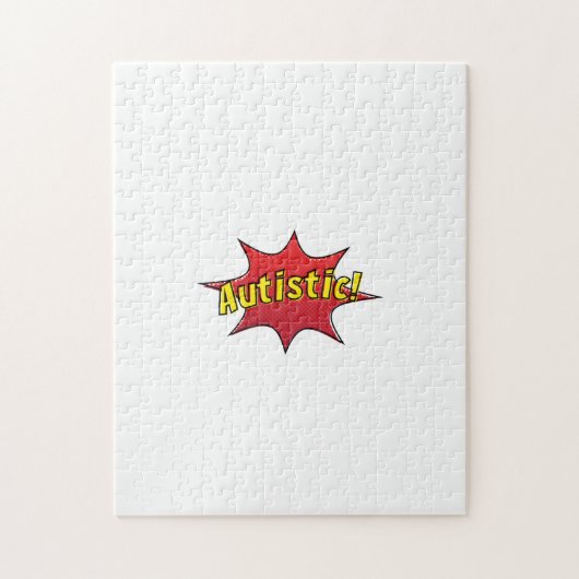 自閉症すごい書の光 ジグソーパズル (縦)