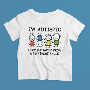 自閉症だ Tシャツ